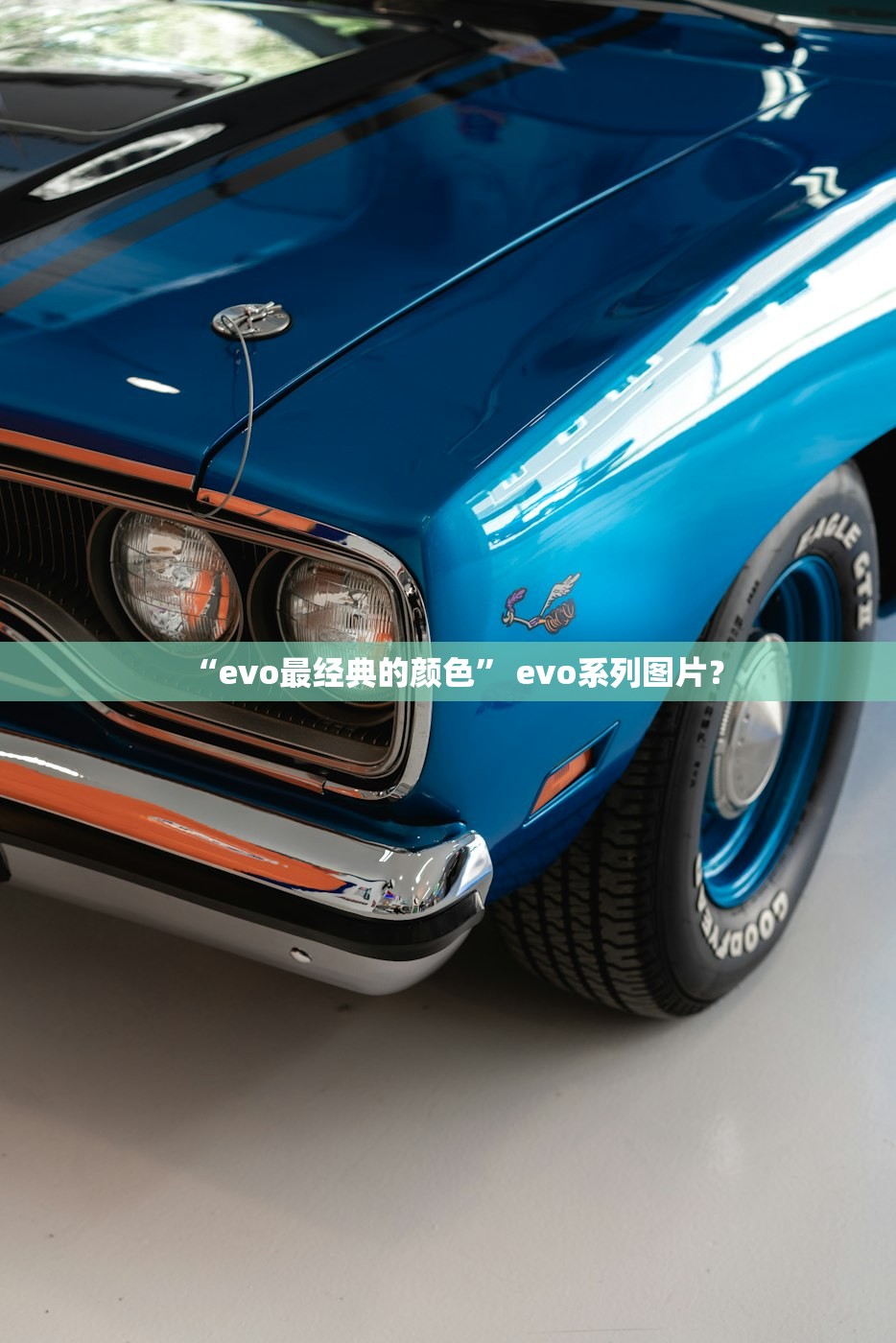 “evo最经典的颜色” evo系列图片？